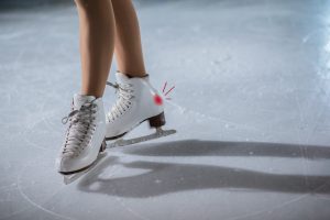 Figure skating with a bursitis