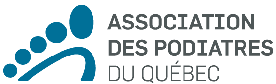 Logo de l'association des podiatres du québec
